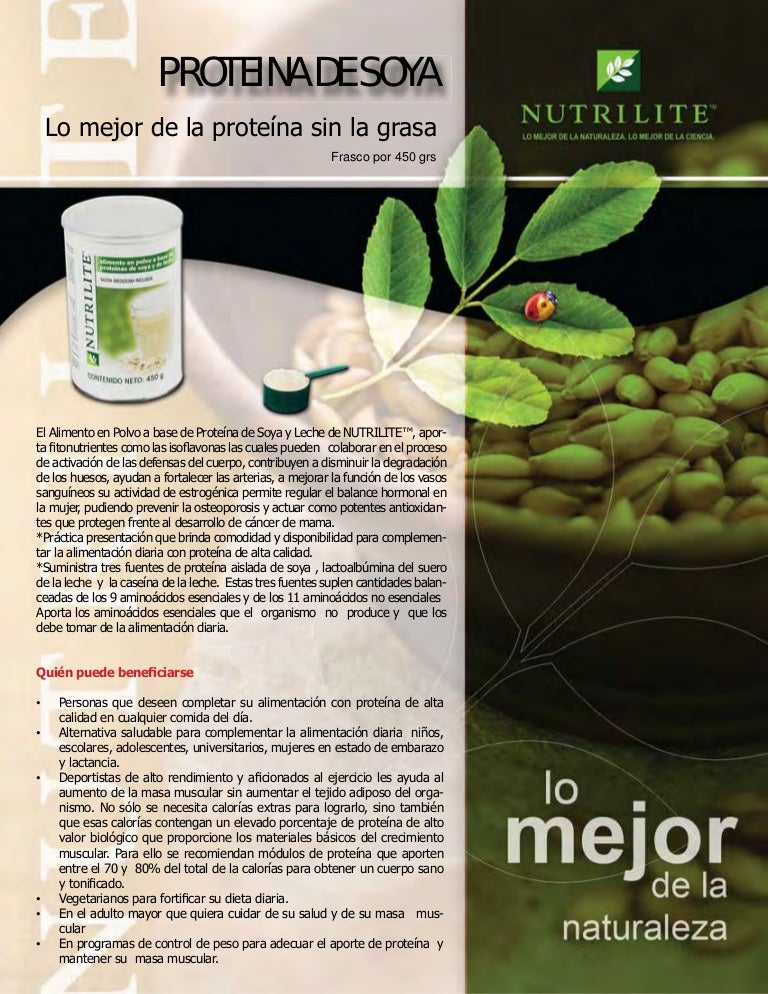 Proteina aislada de soya beneficios